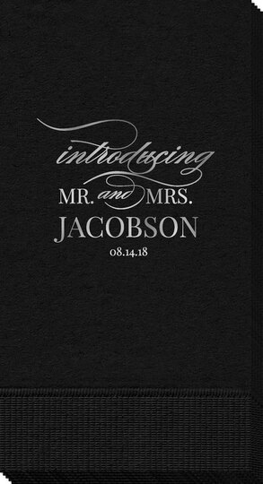 Introducing Mr and Mrs Guest Towels